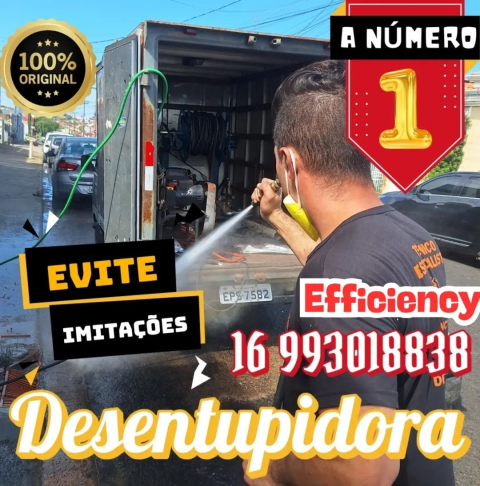 Desentupidora e Hidrojateamento